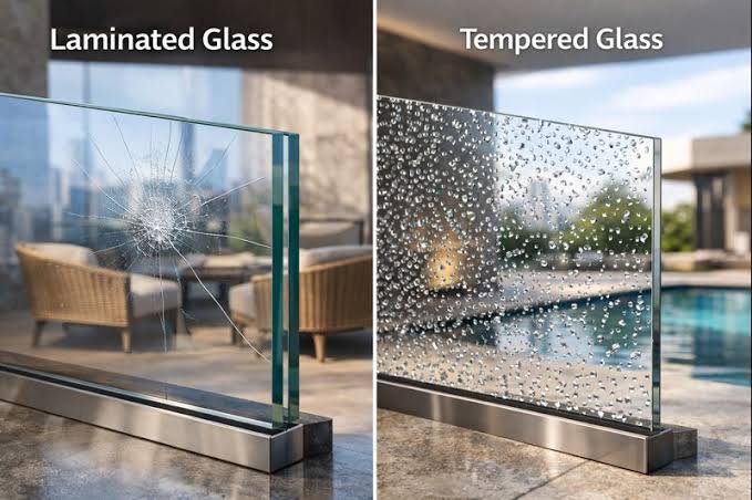 Tempered Glass vs Laminated Glass Comparison for Homes and Offices in Dubai