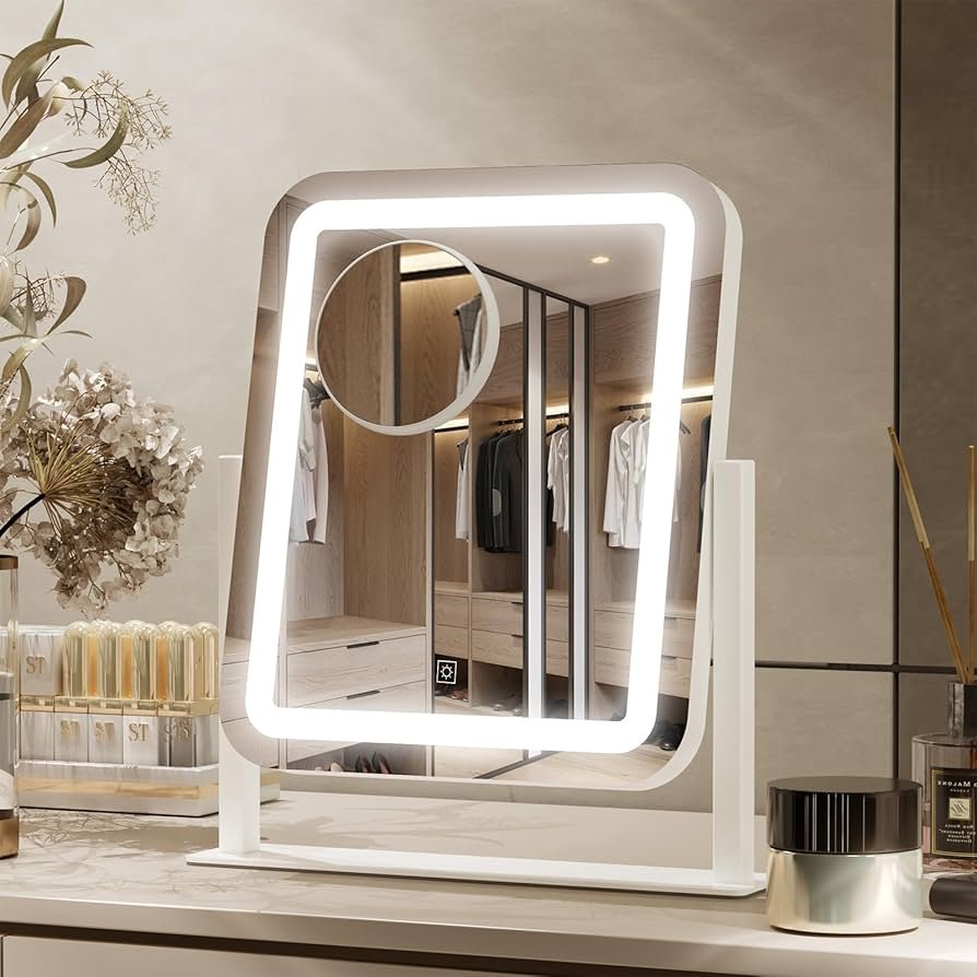 Makeup mirrors with lighting for salons and dressing rooms in Dubai