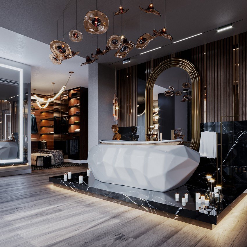 Designer luxury mirrors for premium interiors in Dubai UAE